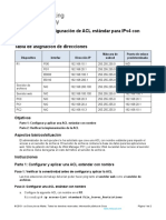 5.1.9 Packet Tracer - Configure Named Standard IPv4 ACLs