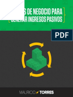 5 Ideas de Negocio para Generar Ingresos Pasivos PDF