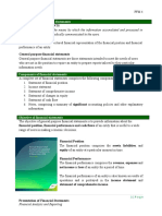 Presentation of Financial Statements