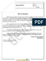 Devoir de Contrôle N°1 - Français - 7ème (2010-2011) Mme MM Guessmi