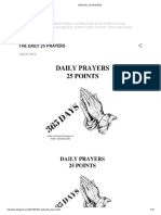 The Daily 25 Prayers