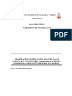 Proyecto Investigacion Galletas A Base de Arroz Enriquecidas Con Spirulina