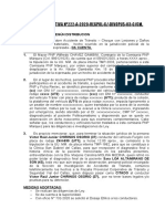 Ni N°222-A-2020 Sobre Accidente de Transito - Choque Con Lesiones y Daños Materiales - Cia PNP Marquez