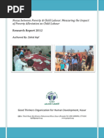 Nexus Between Poverty and Child Labour M PDF