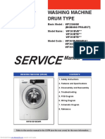 Service: Washing Machine Drum Type