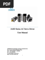 JASD Series AC Servo Driver User Manual