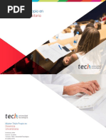 Master Docencia Universitaria Espana Tech PDF