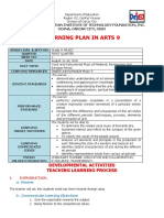 Learning Plan - ARTS-9