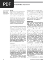 Tuberculous Arthritis: An Overview: L Hamijoyo