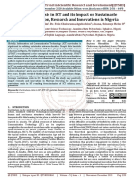 Curriculum Crisis in ICT and Its Impact On Sustainable Science Education, Research and Innovations in Nigeria