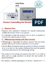 9.factors Controlling The Dental X-Ray Beam PDF