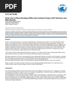 OTC-25779-MS Chain Out of Plane Bending (OPB) Joint Industry Project (JIP) Summary and Main Results