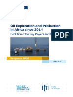 Oil Exploration and Production in Africa Since 2014: Evolution of The Key Players and Their Strategies