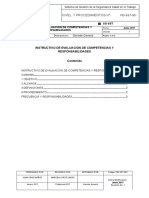 Instructivo de Evaluación de Competencias y Responsabilidades