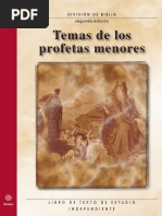 Insti Temas de Los Profetas Menores Maestro PDF