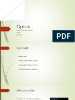 Optics: Vilchis Sánchez Alondra IBT901 Physics