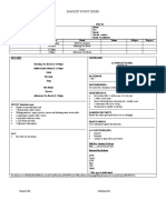 Sample Event Order - Seminar