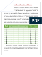 Diseño Factorial Completo de 4 Factores