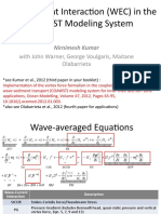 Wave-Current Interaction Using The Vortex Force Method