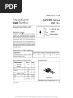 Series 25TTS..: Phase Control SCR V I V 800 To 1600V