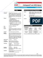 Carboguard Low Haps Epoxy: Selection & Specification Data Substrates & Surface Preparation