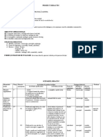 PROIECT CLASA A V-A Vocabularul. Cuvântul, Unitate de Bază A Vocabularului