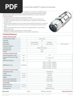 Technical Features: N Male Connector For 1/2" Coaxial Cable, OMNI FIT™ Standard, O-Ring Sealing