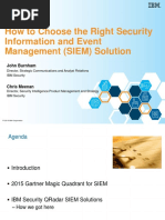 How To Choose The Right Security Information and Event Management (SIEM) Solution