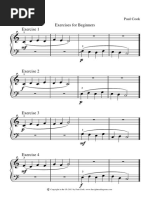 Piano Sight Reading Exercises For Beginners