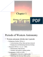 History of Astronomy