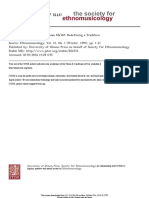 Cultural Policy and The Tunisian Ma'lūf - Redefining A Tradition Ruth Davis Ethnomusicology Vol. 41, No. 1 (Winter, 1997), Pp. 1-21 PDF