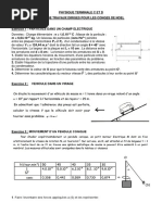 Conge de Noel PHYSIQUE TERMINALE C ET D