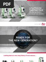 Leica Flexline Ts03/Ts07/Ts10: The New Generation of Manual Total Stations