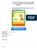 Abacus Mind Math Level 1 Workbook 1 of 2: Excel at Mind Math With Soroban, A Japanese Abacus by SAI Speed Math Academy