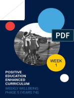 Week 1: Positive Education Enhanced Curriculum