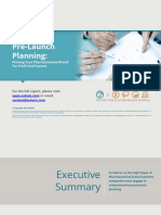 Pre-Launch Planning:: Priming Your Pharmaceutical Brand For Profit and Success