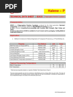 Halene - P: Technical Data Sheet B202S