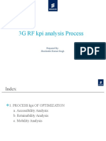 3G RF Kpi Analysis Process: Prepared By: Shailendra Kumar Singh