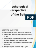 04 Psychological Perspective of The Self