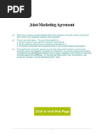 Joint-Marketing Agreement: Click To Visit Web Page