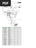 Exploded View and Spare Part List