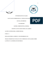 SANCHEZ MORA ANDRES MICHAEL - Ensayo Sobre Las Penas y Las Medidas de Seguridad