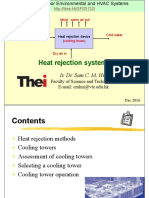 Heat Rejection Systems: Ir. Dr. Sam C. M. Hui