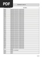 Komatsu ABNORMALITY CODE LIST