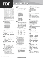 Workbook Answer Key: Starter Unit Unit 1