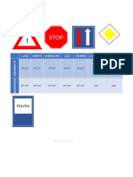 Semne de Circulatie + Proiect - Fisa Nr. 5