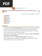 NCERT 100 MCQs From Class 6, 8 & 10