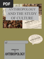 Anthropology: and The Study of Culture