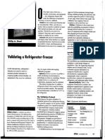 Validating A Refrigerator-Freezer