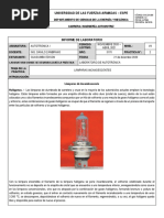 Informe 2 - Lámparas Incandescentes